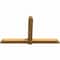 Ekena Millwork Eugene Rough Sawn Timber Gable Bracket, Western Red Cedar, 84"W x 49"H x 4"D x 6"F, 14/12 Pitch GBW084X49X0406EUG00RWR - alternate 2